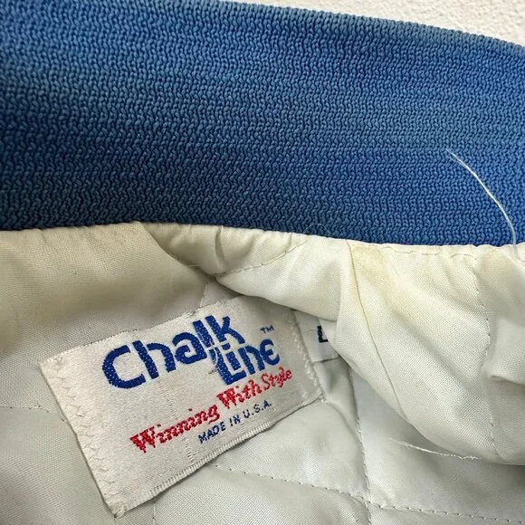 Vintage 90's Chalkline NFL Seattle Seahawks Satin Style Varsity Jacket - Picture 16 of 16